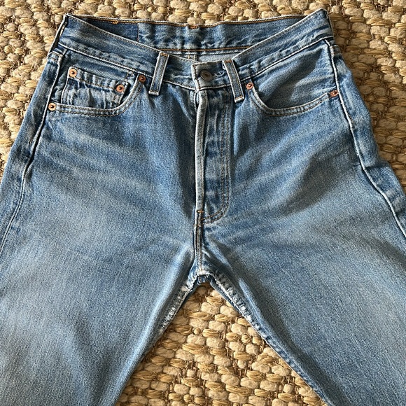 Vintage Levi's 501 Denim Jeans 28 X 30 size 25 26 - Picture 10 of 10